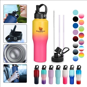 32oz Stainless Steel Water Bottle Vacuum Insulated Tumble